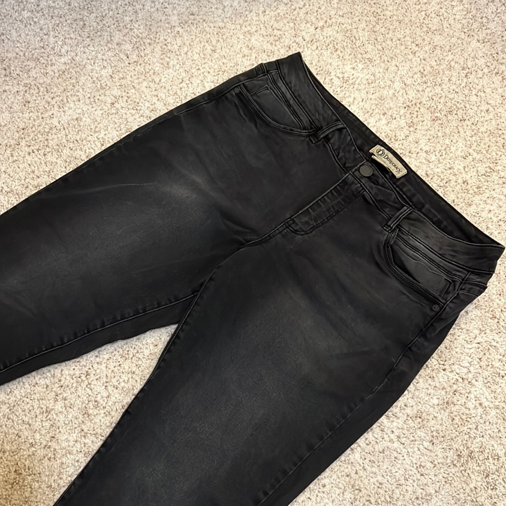 Democracy Distressed Black Jeans